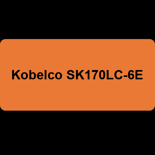 Kobelco SK170LC-6E